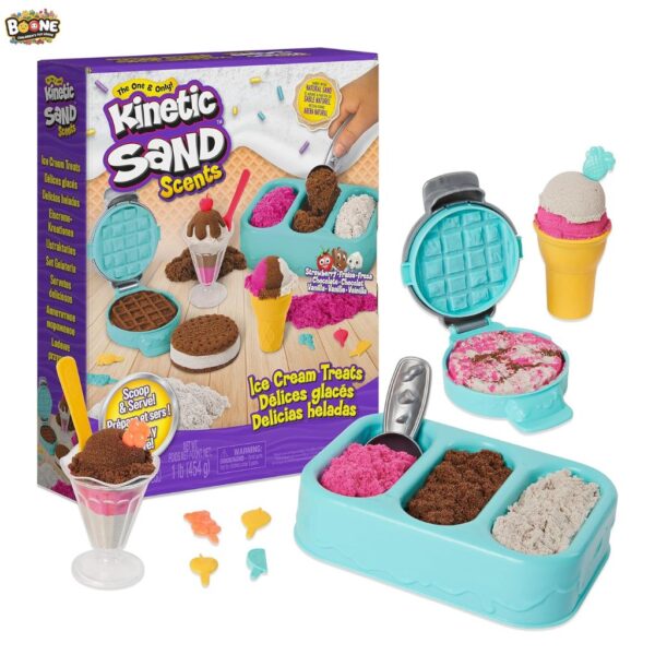 Kinetic Sand Scents - Ice Cream Treats Playset